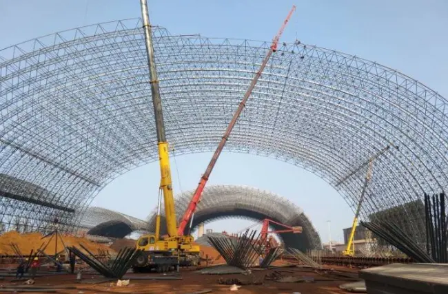 梅河口螺栓球网架定制