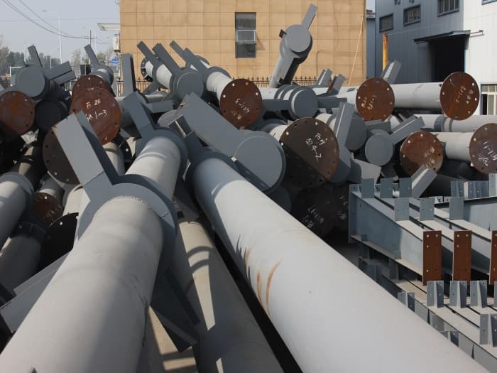 梅河口网架钢柱